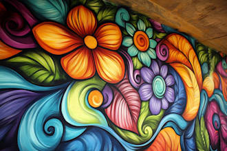 do wall art, pop art, mural, graffiti, doodle art