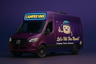 design professional car wrap van wrap and truck wrap design