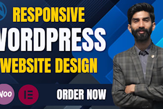 build a clean, mobile responsive booking website with wordpress expert support