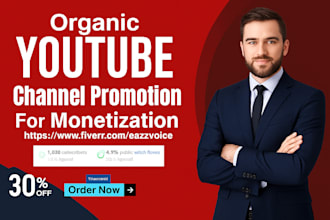 do super fast youtube videos promotion and channel monetization