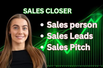 be your high ticket salesperson sales closer deal closing sales rep sales agent