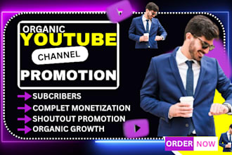 fast track youtube monetization and channel promotion, video promotion