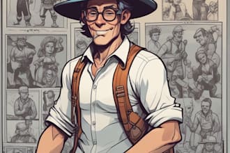 provide cartoon comic character