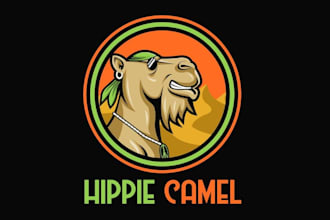 make professional camel logo for you with new concept
