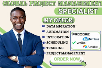 airtable contractor procore foreman wrike jobnimbus project management basecamp