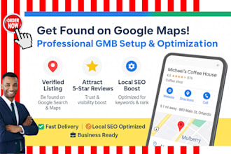 set up and optimize your google business profile gmb