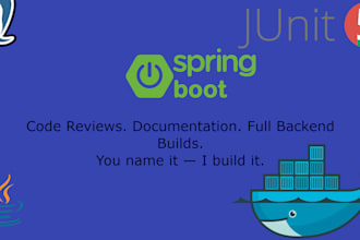 write spring boot web apps and fix dockerfiles