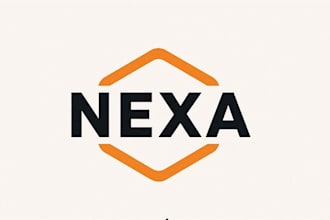 design a modern and minimal logo that suits your brand well