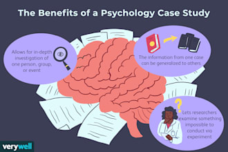 do research and case studies on anthropology, psychology, criminology and arts