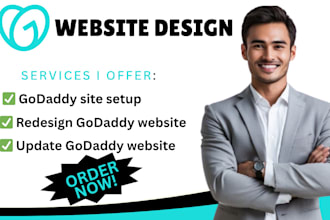 godaddy website design godaddy website redesign fix godaddy issue design godaddy