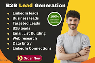 do b2b lead generation, real estate lead, solar lead, and linkedin lead list