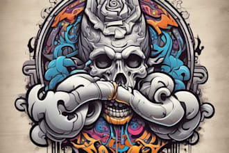 create custom street graffiti pop art or urban character