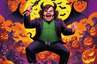 design custom halloween stylish art