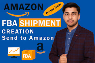 create amazon fba shipping or shipment plan
