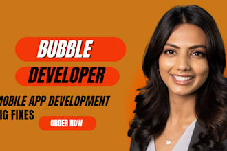 develop bubble app developer bubble io flutterflow bubble mvp mobile app