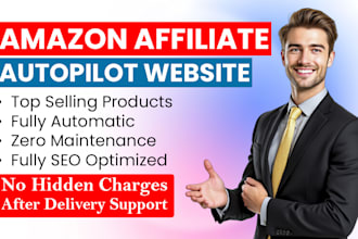create autopilot amazon affiliate website, store or autoblog for passive income