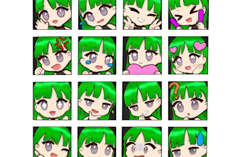 do personalist emoticons for streaming or videos
