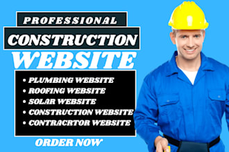 construction website, business website, roofing website, remodeling website