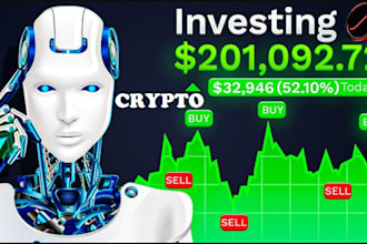 develop crypto invest bot with best trading strategy and accurate ROI