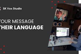 do professional latin american spanish dub and voice over
