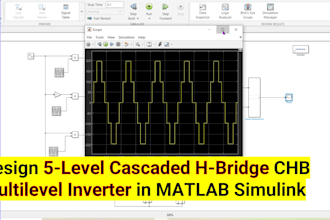 design cascaded multilevel inverter in matlab simulink