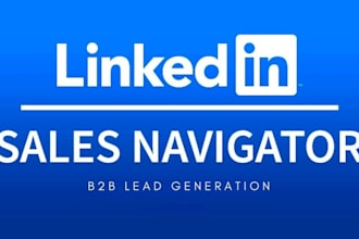 do b2b lead generation for your business by linkedin sales navigator