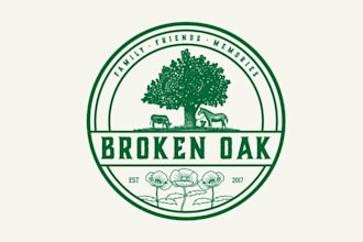 design sustainability hobby farm logo