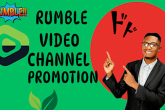 do super quick rumble video promotion to usa followers