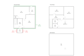 create floor plans, mechanical, electrical, and civil drawings in visio