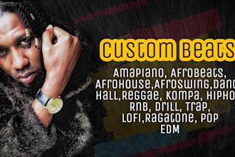 produce afro house, afrobeats, amapiano, kompa kizomba