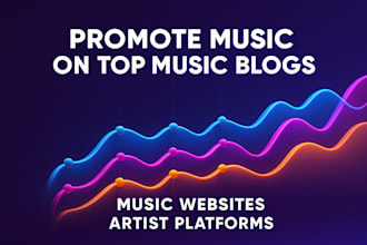 promote music on top music on top blog, music website and artist website