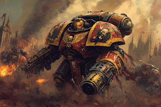 create your star wars, warhammer 40k or character
