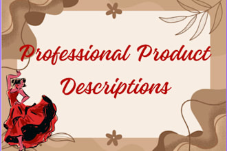 write product descriptions that boost sales