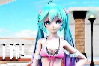 create, edit, fix or rigging any 3d model, avatar, vrchat, vtuber, mmd, vrm, pmx