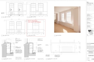 create millworks, furniture shop drawings, kitchen cabinets, pantry and wardrobe