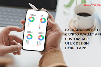 develop custom app augmented reality bubble exchange website