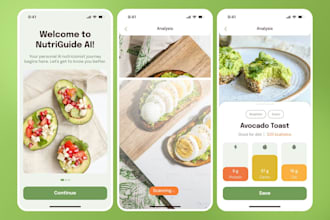 develop ai calories app, ai nutrition tracking app, calories tracking app