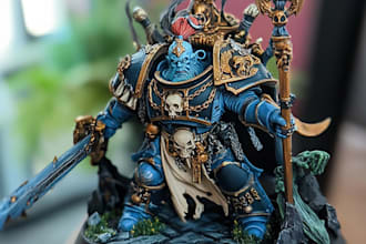 paint miniatures for warhammer 40k and age of sigmar