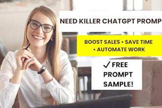 write powerful chatgpt prompts for marketing, ecommerce