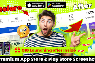 create app store screenshots that boost downloads with free mockup and resizing