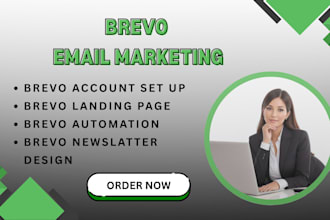 setup and design brevo email marketing campaigns, automation and newsletters