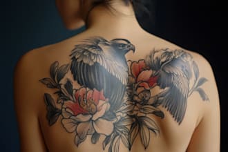 make custom tattoo geometric and minimalist design