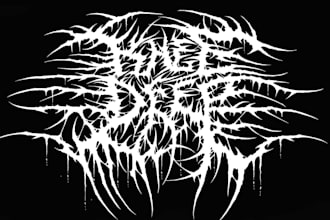 design your black, slamming, brutal, death metal logo