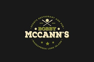 design unique tired sports bar logo