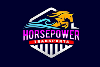 make professional logistic trucking logo for your brand