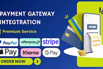 fix and setup payment gateway paypal stripe googlepay on your website