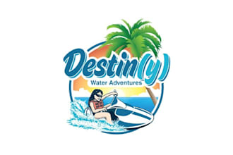 design wonderful water sports logo