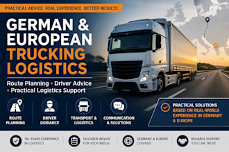 provide expert advice on german and european trucking logistics