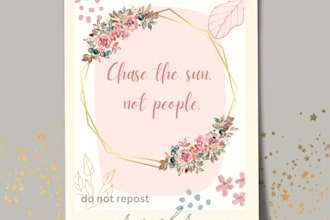 create aesthetically pleasing instagram and pinterest posts