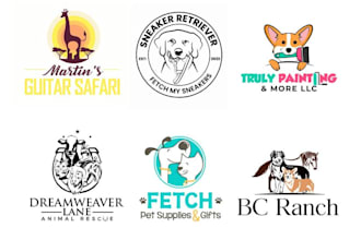 create premium pet and veterinary clinic logo design in 24 h